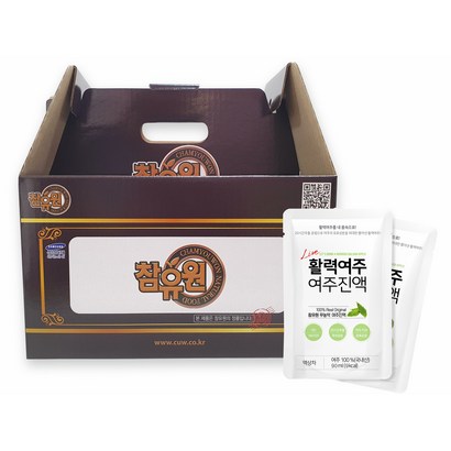 쓴맛을 잡은 참유원 여주즙 100포 이벤트 진행중