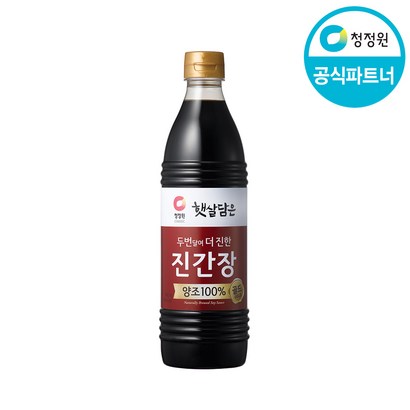 청정원 두번달여더진한 진간장골드 x2개