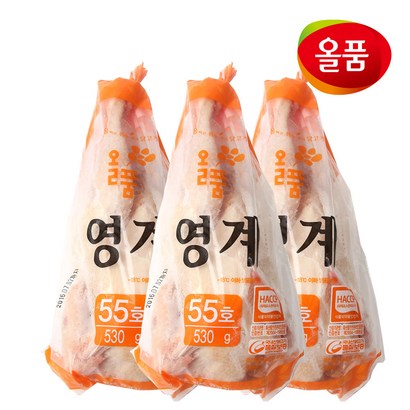 올품 영계 3봉