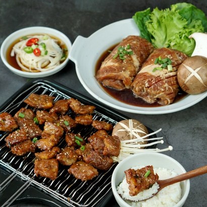 봄소 뼈없는 왕 돼지 갈비 수제 목살 양념 구이 명품 돼지갈비