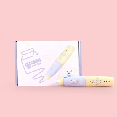 밀크펜 크림소다맛 어린이 저온 3D펜 쓰리디펜 패키지