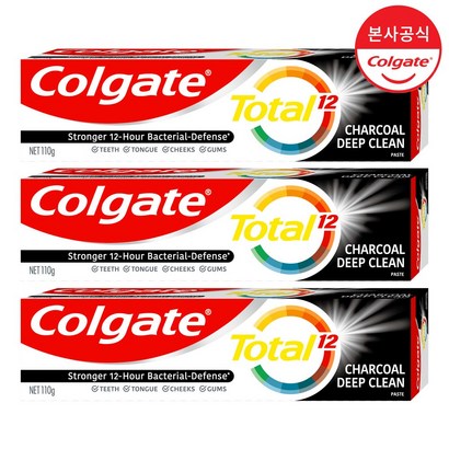 콜게이트 토탈 차콜 딥 클린 치약