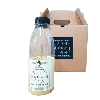 소녀제과 서리태 콩물 쉐이크