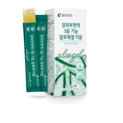 보뚜 장피부면역 3중 기능 알로에겔 이뮨 젤리스틱 리뷰후기