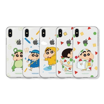 짱구는못말려 짱구 포인트 패턴 투명 젤리 6 7 8 9 V20 V30 V40 V50 Q51 Q6 Q7 Q8 Q9 X2 X4 X5 X6 휴대폰 케이스