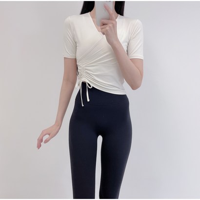 로라벨 리코 필라테스복 요가복 커버업 운동복