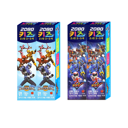 애경 2080키즈치약2단계미니특공대 리뷰후기