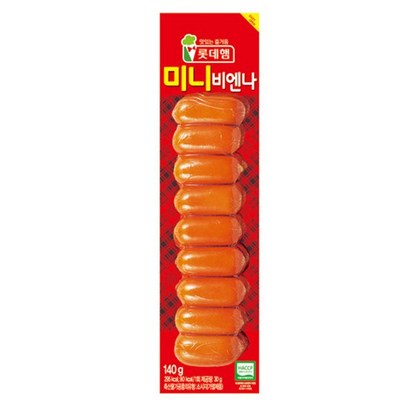 롯데 미니비엔나 리뷰후기
