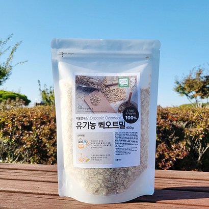 곡물연구소 국산 유기농 퀵오트밀