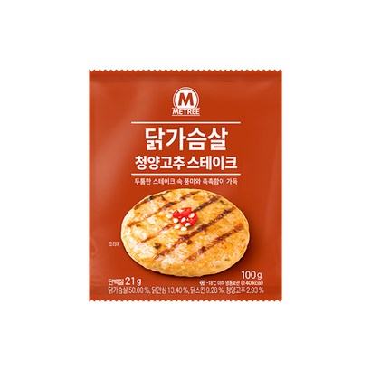 미트리 닭가슴살 스테이크 청양고추 리뷰후기