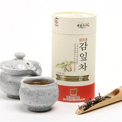 감조은마을 국내산 몸에좋은차 수제 감잎차 리뷰후기