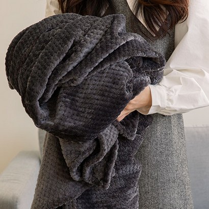 부드러운 극세사 무릎 담요 블랭킷