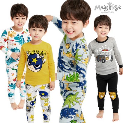 멜리스 남아 30수후라이스 유아동실내복 상하의세트모음