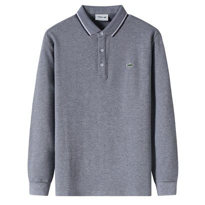 CARTEO 남자 긴팔카라티 봄 데일리 베이직 데일리 티셔츠 긴팔티셔츠
