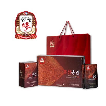 정관장 홍삼충전 부모님 건강 선물 x30포+쇼핑백 리뷰후기