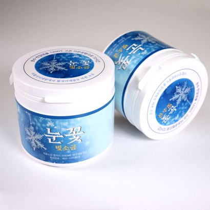 1200도씨 72시간 고급소금 용융소금 알칼리소금 활성 미네랄소금 눈꽃빛소금 2개