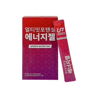 얼티밋포텐셜 에너지젤 아르기닌 타우린 카페인 축구 싸이클 스포츠 보충제 젤스틱형 리뷰 후기