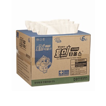동방제지 타올스 페이퍼 와이퍼 흡수지 6겹 300매