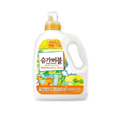 슈가버블 고농축 액체세탁세제 용기 일반드럼겸용 본품
