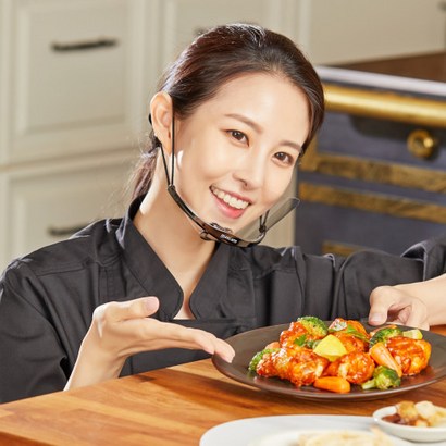 마스케어 메탈 투명 위생마스크