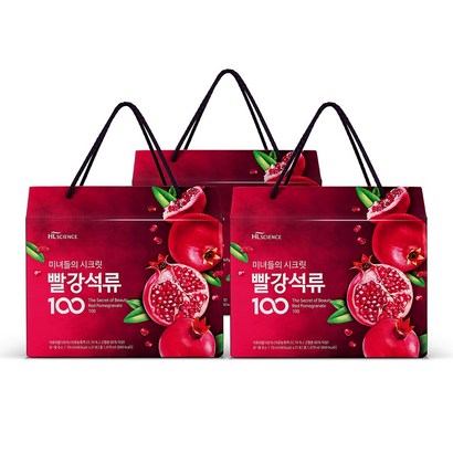 에이치엘사이언스 미녀들의 시크릿 빨강석류100 석류즙 리뷰후기