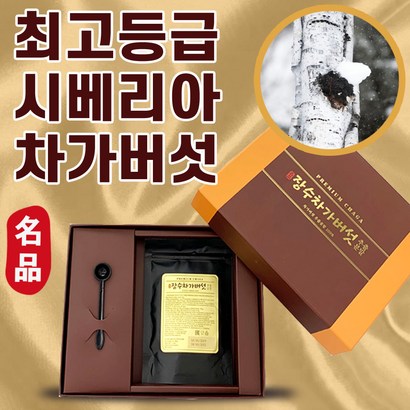 장수차가버섯 가루 분말 러시아 부모님 효도 생신 추석 설날 선물