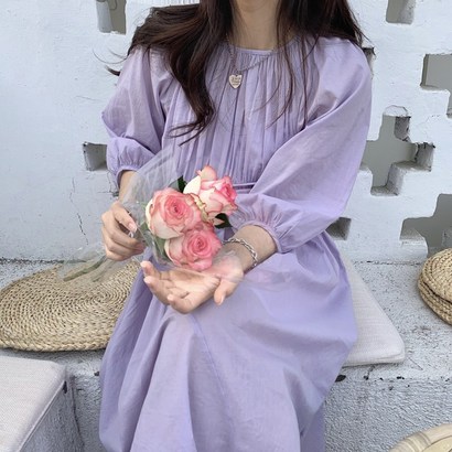 잇츠스타일 베이비돌 퍼프 롱원피스 리뷰후기