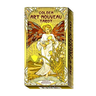 정품 예쁜 골든 아르누보 타로카드 초보용 oden Art nouveau Tarot
