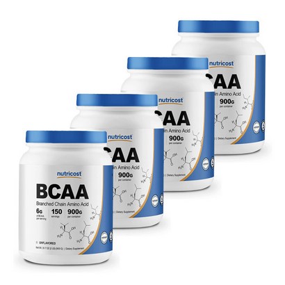 BCAA 대용량 파우더 무맛 4개