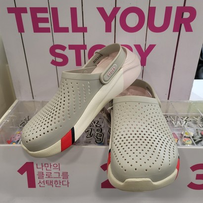 크록스 "시즌세일" 남녀공용 탁월한 쿠션감으로 한번 신으면 다시 찾는 라이트라이드 컬러 블럭 클로그 리뷰후기