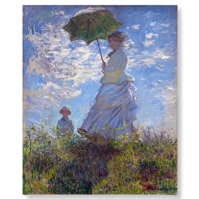 세잔느화실 모네 - 우산 쓴 여인 그림