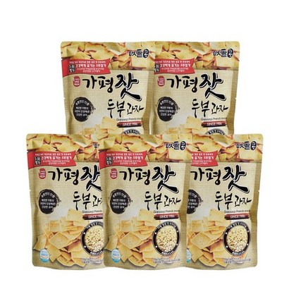 가평 잣 두부과자 5봉 리뷰 후기