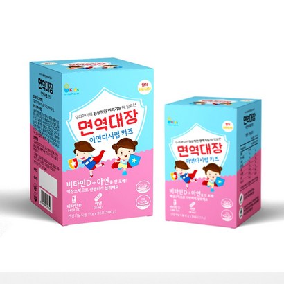 면역대장 아연디시럽 키즈 60포 어린이 영양제 징크시럽 유아 성장기 면역력