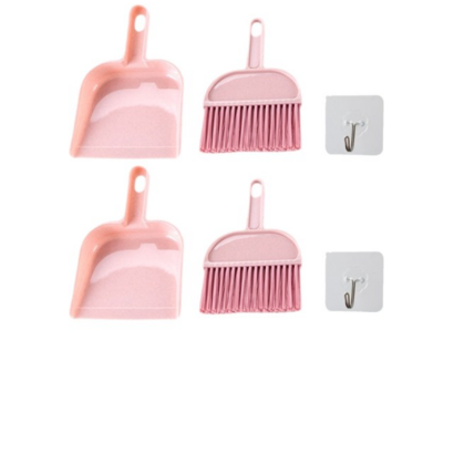 마이너컴퍼니 미니 빗자루 쓰레받기 접착 후크