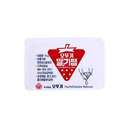 오뚜기 딸기잼 디스펜 40개