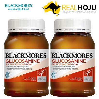 블랙모어 Backores Gucosaine 1500 180정 글루코사민 설페이트 하루건강 웰빙 리뷰후기