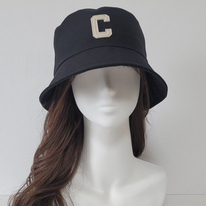 위드올리비아 여성 봄 여름 C라벨 벙거지 모자