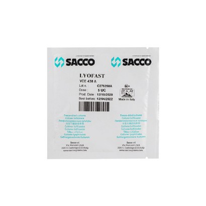 SACCO 사코 동결건조 유산균 YOFAST YCE 438A