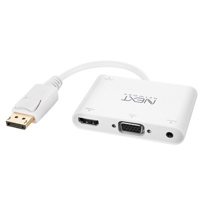 NEXT-DPHV02 DP v12 to HDMI+RGB콤보 컨버터 DP젠더 리뷰후기