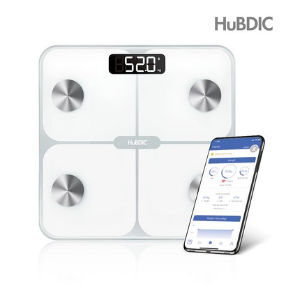 휴비딕 13 in 1 디지털 체지방 체중계 HBF-2200BT