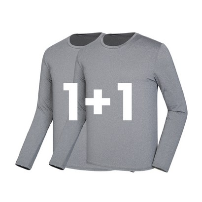 나인앤나인 데일리 편안한 스판 라운드 기능성 긴팔티셔츠 판매이벤트