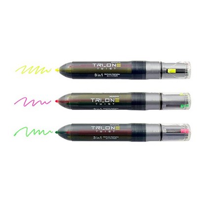 문교 3색 형광펜