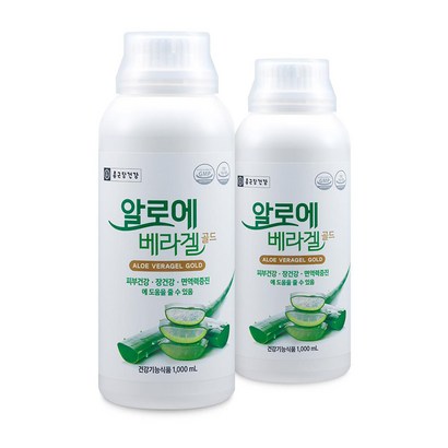 종근당건강 알로에베라겔 골드 2병