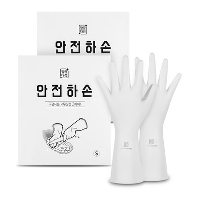 깔끔대장 안전하손 고무장갑