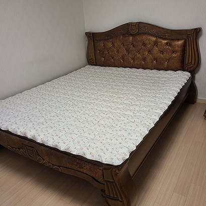 한이 순면선염프린트 돌침대매트 돌침대패드