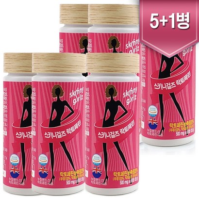 스키니걸즈 락토페린 300 초유 단백질 X60정 6병 뉴질랜드산 동결건조 락토페린