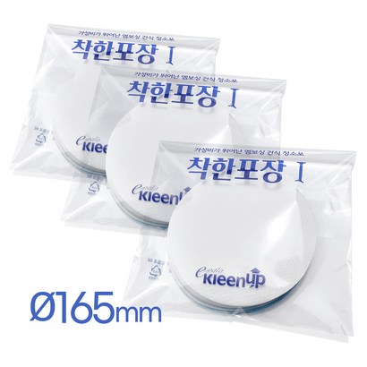 에파타 착한포장 원형 건식 청소포 리뷰 후기