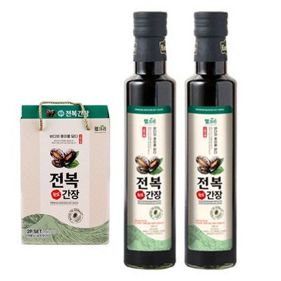 제이은 웰크리 완도 전복 만능 맛 간장 2개 명절 어간장 선물