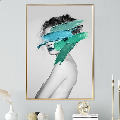 북유럽 모던 감성 여인 여자 인물 그림 인테리어 액자 신혼부부 집들이 개업선물
