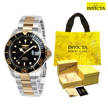 INVICTA 한국공식수입원 정품 인빅타 남성용 오토매틱 캘린더 메탈시계 8927